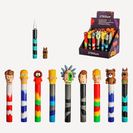 Multi Colour Silicone Dabber 6"